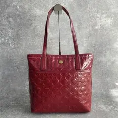 COACH Patent leather Tote Bag Y2K 00s