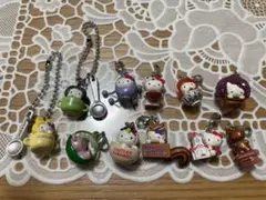 キティ　ご当地ストラップ キーホルダー　キーチェーン　セット 北海道バージョン