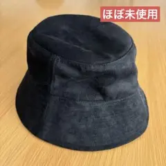 センスオブプレイス　バケットハット　ブラック