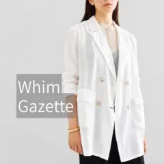 2026年最新】Whim Gazette カラー：ホワイト系 レディース テーラード