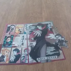 鬼滅の刃   魘夢キーホルダー   クリアビジュアルポスター