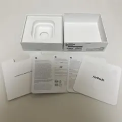 Apple AirPods 空箱（説明書付き）　中身本体はありません