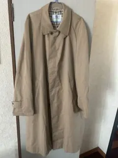 【Aquascutum】【美品】ステンカラーコート　ビックサイズ