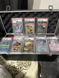 ポケモンカードセット 8枚 PSA10 タッグチーム ニンフィア エリカ