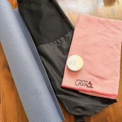LAVA ヨガマットとヨガラグ おまけ付
