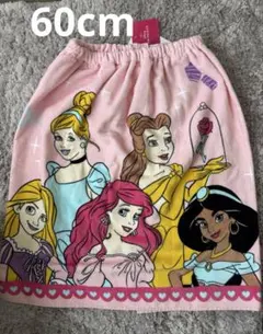 新品タグ付き　プールタオル　ラップタオル　ディズニープリンセス60cm