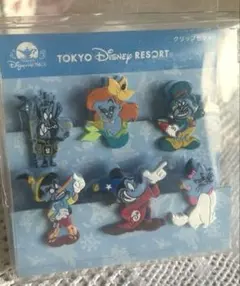 東京ディズニーシー／ 「ジーニー 変身クリップセット」　6個セット　未使用品