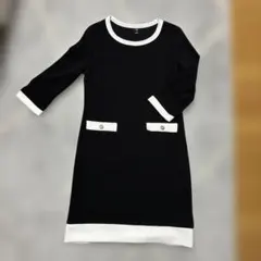 EMERY ROSE ブラックニットワンピース M