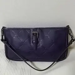 LONGCHAMP パープル ショルダーバッグ