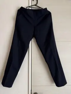 ユニクロ アンクルパンツ レディース M ネイビー