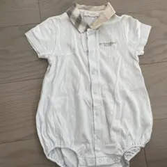 Burberry Baby ロンパース ホワイト
