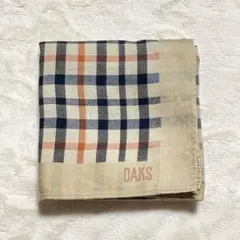 DAKS ハンカチ チェック柄 ベージュ