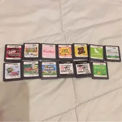 本体1300円 カセット13個 充電器付き DS lite