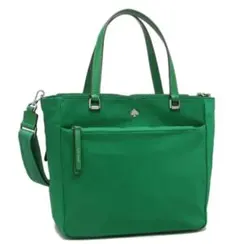 未使用 kate spade New York 斜めがけ バッグ 緑2way
