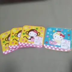 ハローキティ タオル 4枚セット