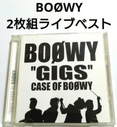 BOØWY ライブ ベストアルバム 【"GIGS"CASE OF BOØWY】