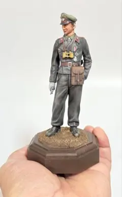 タミヤ1/16ワールドフィギュアシリーズ　ドイツ国防軍戦車兵　塗装済完成品