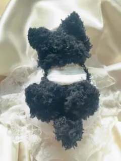 モールドール　ねこベイビー　黒
