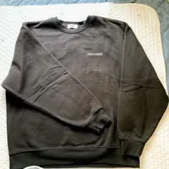 紳士用　CONVERSE ブラック トレーナー ALL STAR