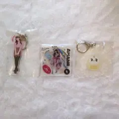 FRUITSZIPPER 月足天音 早瀬ノエル アクリルキーホルダー ラッフル