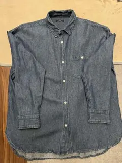 ダークブルーデニムシャツ Mサイズ urban research