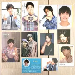 B&ZAI 7MEN侍 菅田琳寧 プロフィールカード 厚紙 切り抜き