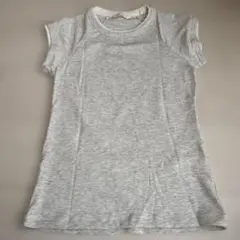 ZARA 半袖 チュニック グレー Sサイズのサムネイル