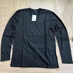 URBAN RESEARCH ブラック Vネック Tシャツ 40