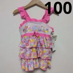 訳あり★ 未使用★　スター トゥインクルプリキュア ワンピース水着 サイズ100