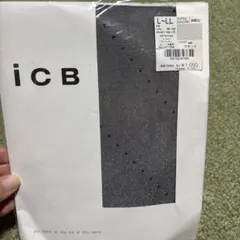 ICB L-LL クリアラメレジメンタル柄 ブラック 日本製