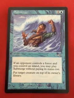 NEM 水没 submerge MTG FOIL 英語 初版 旧枠 EDH - メルカリ