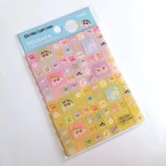 クレヨンしんちゃん タイルシール キラキラ ラメ 立体 シール帳
