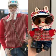 （A-03）ラブブ LABUBU G-Dragon 衣装7点セット