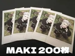 &TEAM Back to life MAKI 200枚