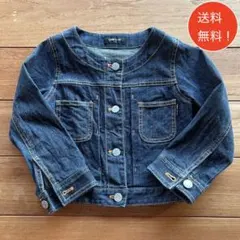 【美品！】キッズ 110 デニムジャケット COMME CA ISM Gジャン