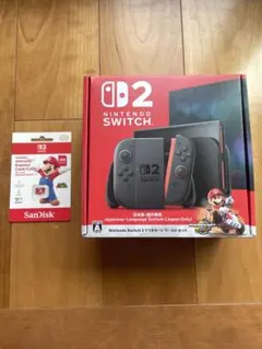 新品 Switch2 本体 マリオカートワールドセット SDカードセット