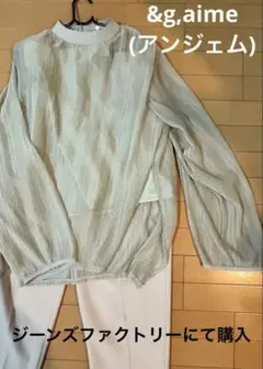 JEANSFACTORYアンジェム ブラウス2点セットのサムネイル