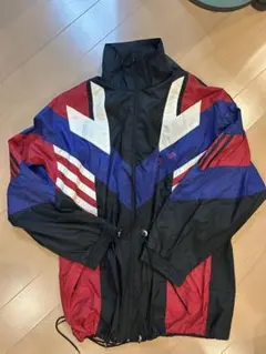 【希少】adidas ナイロンジャケット ストライプデザイン y2k