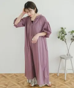 ITEMS URBANRESEARCH ボイルカフタンワンピース　ワンピースのサムネイル