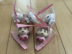 クレヨンしんちゃん ミニフィギュア 5個セット　ネネちゃん、シロ