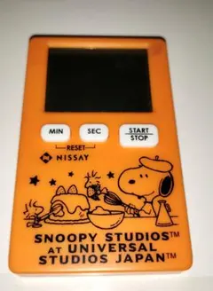 スヌーピー　キッチンタイマー　オレンジのサムネイル