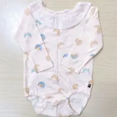 フタくま　ベビー　ロンパース　80