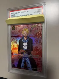 J*G様 PSA10 サボ マンガパラレル ワンピースカード - メルカリ