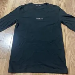 美品 LOVELESS フロントロゴ ロンT L 黒 三陽商会 日本製 ラブレスのサムネイル