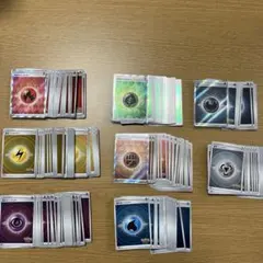 ポケカ　基本エネルギー　ミラー　まとめ売り　SR 25th ポケモンGO