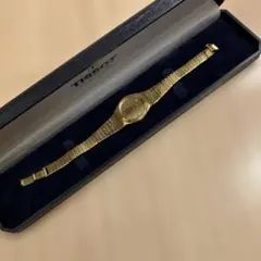 ❣️TISSOT ティソ❣️懐中時計 ゴールドカラー クォーツ チェーン付 