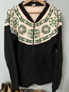 The REAL McCOY'S リアルマッコイズ 雪柄 ジップアップスウェット アメカジ静岡 Barn Stormer:リアルマッコイズ 雪柄ジップアップスウェット