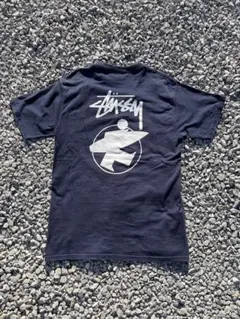 stussy サーフマン Tシャツ ネイビー