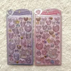 【国内正規品】 うるちゅるポップシール　サンリオ　マイメロ　クロミ　ベビー