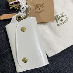 新品　イルビゾンテ　キーケース　レザー　牛革　キーホルダー　未使用
